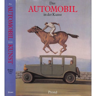 "Das Automobil in Der Kunst 1886-1986" Reimar Zeller, Herausgegeben Von For Sale