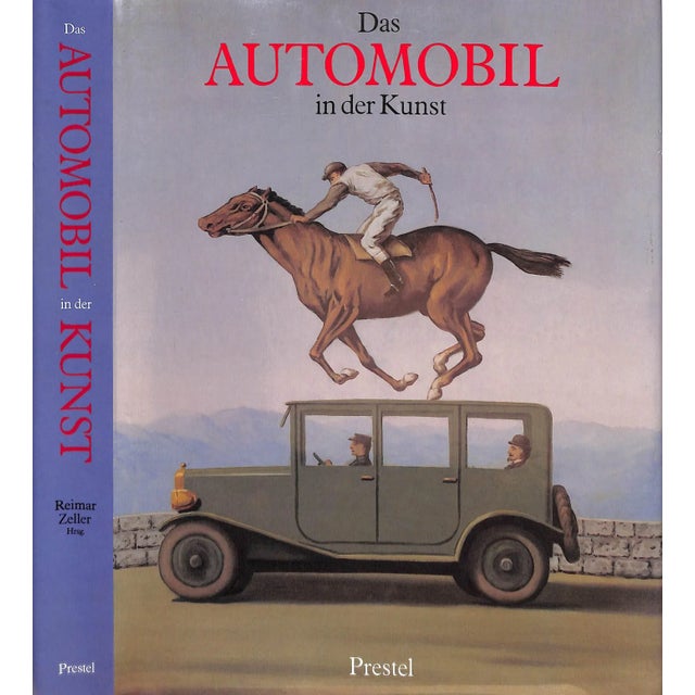 "Das Automobil in Der Kunst 1886-1986" Reimar Zeller, Herausgegeben Von For Sale
