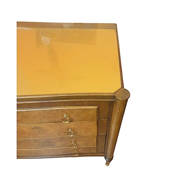 Art Deco Curved Chest of Drawers For Sale - Image 11 of 13