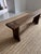 Early 20th Century Early 20th Century Rustic Wooden Bench, France For Sale - Image 5 of 13