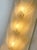 Contemporary Luxury Venetian Scenographic Wall Sconces Whith Amber "Graniglia" Leaves Murano Glass-Set of Two For Sale - Image 3 of 5