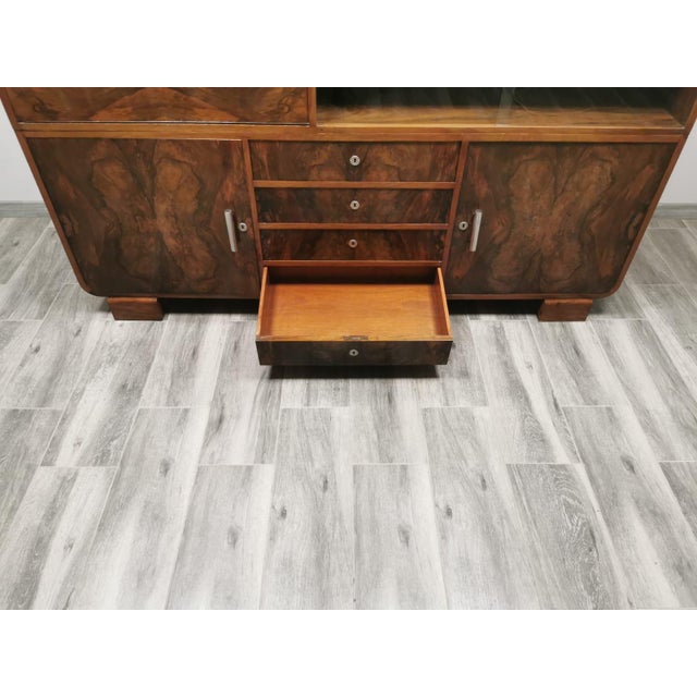 Cupboard attributed to Jindrich Halabala, 1940s For Sale - Image 6 of 18