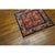 1900 - 1909 1900s Antique Hand Knotted Floral Medallion Wool Square Yellow Rug For Sale - Image 5 of 5