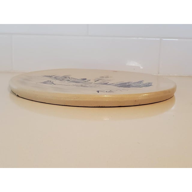 Vintage Rural Landscape Made by Marshall Pottery For Sale In Miami - Image 6 of 9