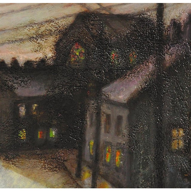 Peter Ross, The Young Richard Burton and His Father, Pontrhydyfen, Neath, Port Talbot, Wales, Oil Painting, 2013, Framed For Sale - Image 7 of 18