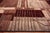 Brown Nazmiyal Collection Tribal Geometric Bold Earthy Color Large Size Modern Rug For Sale - Image 8 of 9