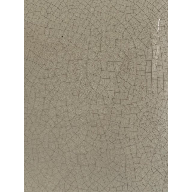 Cream Art Deco Vase, 1930s For Sale - Image 8 of 16