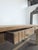 1920s Art Deco Farmhouse Table in Stripped Oak with Two Drawers and Fluted Legs, 1920s For Sale - Image 5 of 8