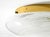 Swirl Flush Mount in Glass and Brass Base, 1980s For Sale - Image 9 of 18