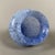 Glass Venetian Glass Vase with White, Blue, and Purple Spots, 1980s For Sale - Image 7 of 11