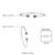 Contemporary Twin Emerald & Diamond Halo Open Cuff Bangle Bracelet in Sterling Silver For Sale - Image 9 of 11