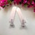 Tahitian Pearl & Sapphire Earrings 14k Gold 9.46 mm Certified For Sale - Image 11 of 11