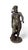 Monumental bronze statue of the god Neptune with patinated finish. Created in the 1970s, this piece is in good condition....
