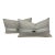 Thom Filicia Home Collection Frost Buckle Lumbar Pillows, Pair For Sale