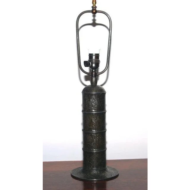 1930s "Antika" Table Lamp by Evan Jensen For Sale - Image 11 of 11