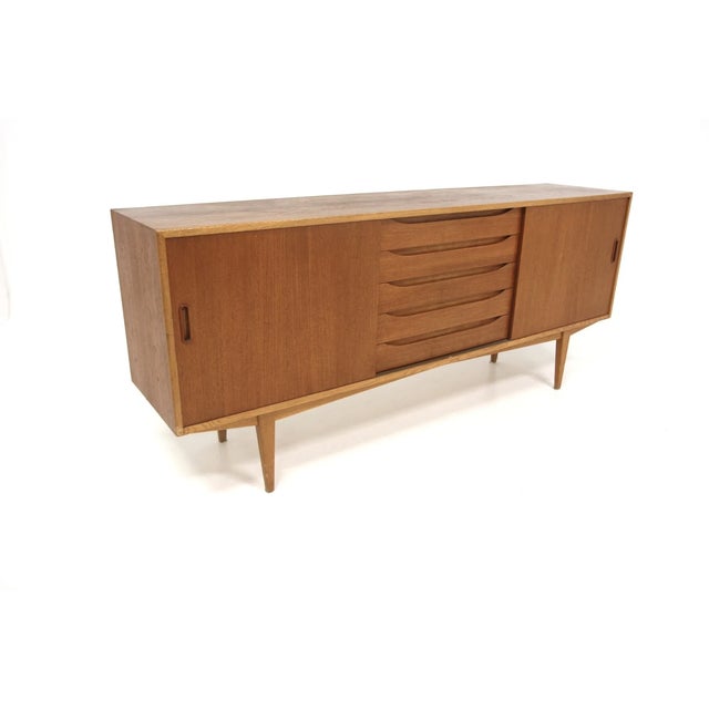1950s Vintage Swedish Sideboard, 1950s For Sale - Image 5 of 10