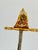 Brass 1960s Vintage Spanish Toledo Brass Sword Cocktail Skewers Food Picks With Base For Sale - Image 8 of 10
