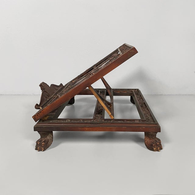 Plastic Italian Bookstand in Bakelite, 1930s For Sale - Image 7 of 18