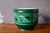 Green Glazed Earthenware Cachepot, 1940s For Sale - Image 10 of 10