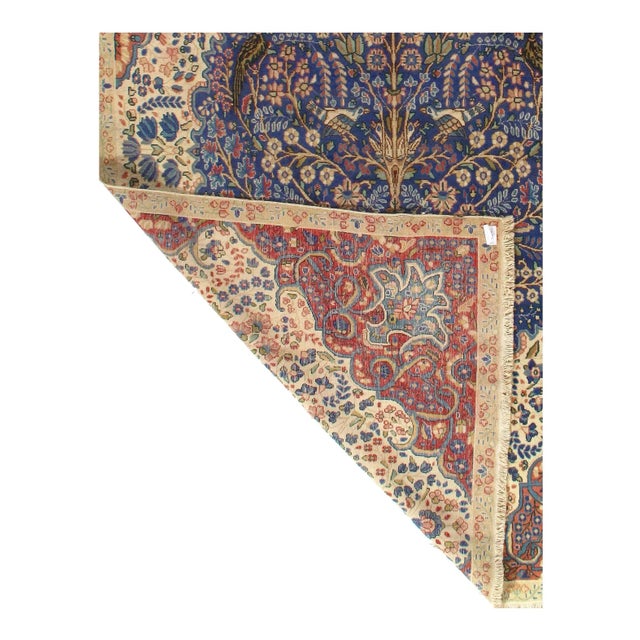 Persian Pasargad NY Persian Tabriz Wool Pile Rug - 6'11" x 9'10" For Sale - Image 3 of 4