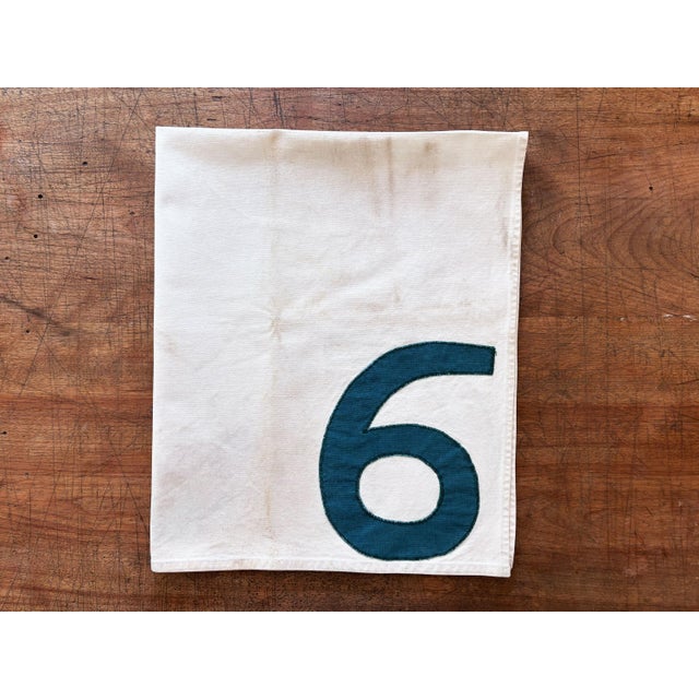 1960s 1960s Vintage Racehorse Saddle Cloth, #6 For Sale - Image 5 of 8