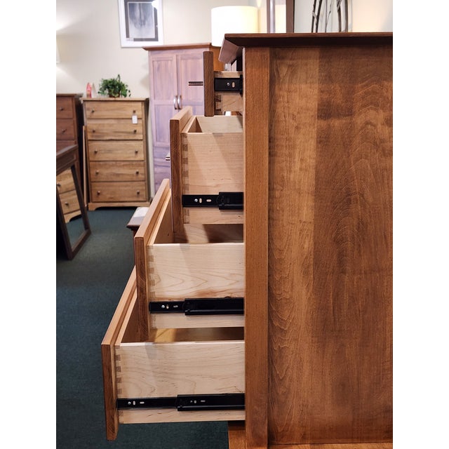 Beautiful Amish Tall Chest For Sale - Image 10 of 10