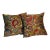 Gorgeous Pair of Colourful Brocade Pillows Fortuny Style For Sale
