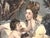 Antique Framed Mezzotint of Mother & Child for your consideration. The framed print measures approx. 15 3/4 inches X 19...