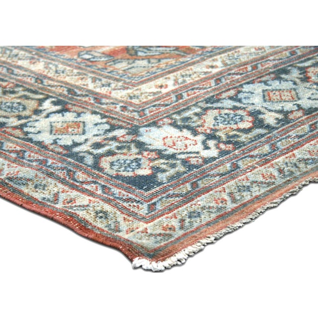 Transitional 1940s Persian Mahal Rug For Sale - Image 3 of 6
