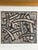 White Mid Century Modern Abstract Block Print by A.Sullo For Sale - Image 8 of 14