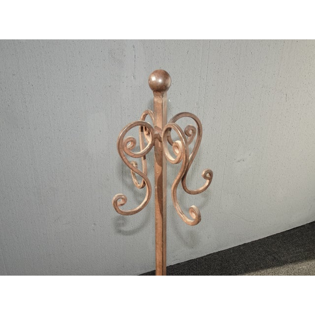 1970s Vintage French Farmhouse Rustic Rustic Fireplace Tools W Four Tools For Sale - Image 5 of 9