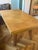 Vintage French 1940’s Wood Dining Table With Parquetry Checkered Top For Sale - Image 11 of 12