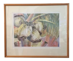 "Coconuts" Lithograph by Don Gabbert
