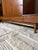 Brown 1950s American of Martinsville "Dania" Walnut Modular Bench and Cabinet Attachment by Merton Gershun For Sale - Image 8 of 12