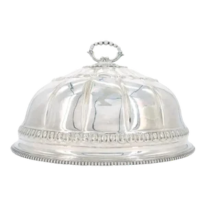 19th Century Victorian English Silverplate Meat Dome