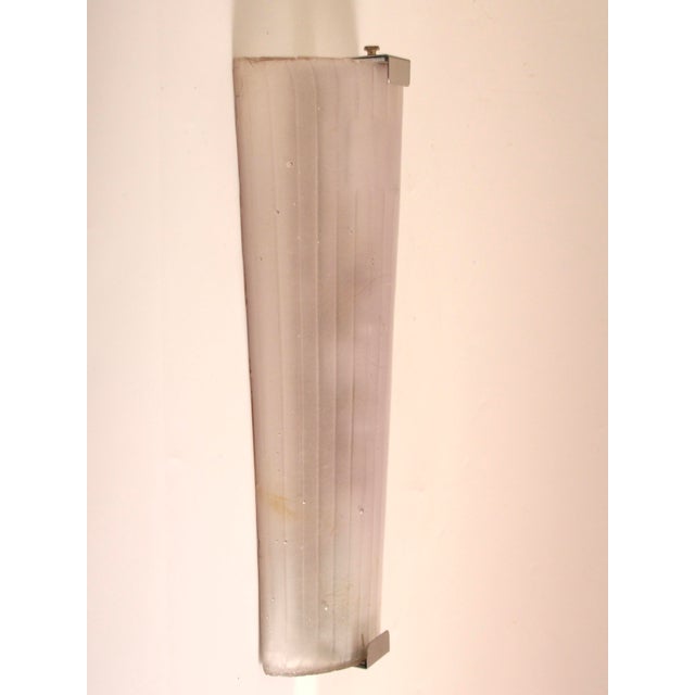 Silver Vintage French Industrial Sconce, 1930s For Sale - Image 8 of 8