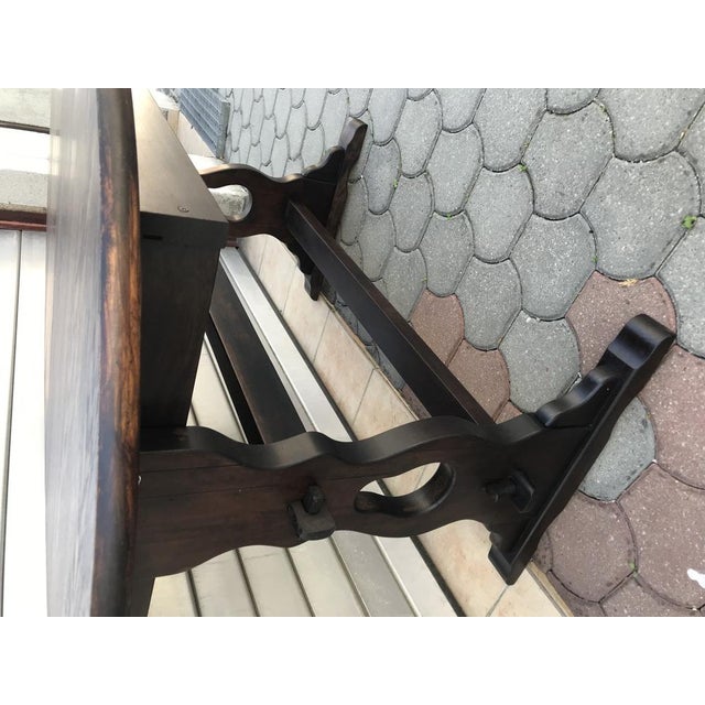 Oval Extendable Dining Table, 1970s For Sale - Image 18 of 18