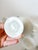 Vintage Portieux Vallerysthal French White Opaline Coupes, Set of 7 For Sale - Image 11 of 12