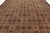 1900 - 1909 Oversized Antique 20th Century English Needlepoint Rug in Brown - Rug & Kilim For Sale - Image 5 of 7