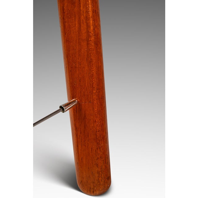 Set of Two ( 2 ) Mid-Century Danish Modern Model Od-61 Counter Height Bar Stools Attributed to Erik Buch for o.d. Mobler, Denmark, 1960's For Sale - Image 18 of 18