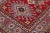 1990s 1990s Rustic Kazak Red/Light Blue Wool Rug - 3'3'' X 4'9'' For Sale - Image 5 of 8