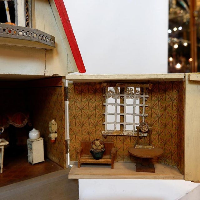 Antique Dollhouses and Furniture from Moritz Gottschalk, Germany, 1920s For Sale - Image 9 of 13