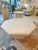 1980s Vintage Octagonal Tessellated White Marble Coffee Table For Sale - Image 9 of 10