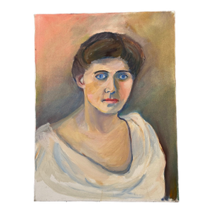 Original Oil Painting Portrait of a Woman