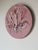 1980s 1980s Vintage Heavy Impasto Expressionist Abstract Mixed-Media Painting on Round Wood Panel For Sale - Image 5 of 12