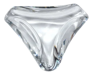 Crystal Ashtray from Bacarrat, France, 1970s