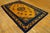 1920s Gold Medallion Classic Antique Chinese Peking Rug 5' X 8' Handknotted Wool Carpet For Sale - Image 4 of 6