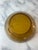 Vintage Arcopal France “Volcan” Frosted Amber Opaline Art Glass Bowl For Sale - Image 9 of 12