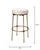With its hand-forged iron base and softly upholstered seat, this stool brings timeless elegance and comfort to any kitchen...