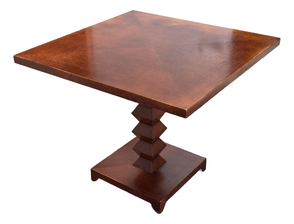 Jean Michel-Frank for Donghia Cerused Oak Dining Table, 1970's